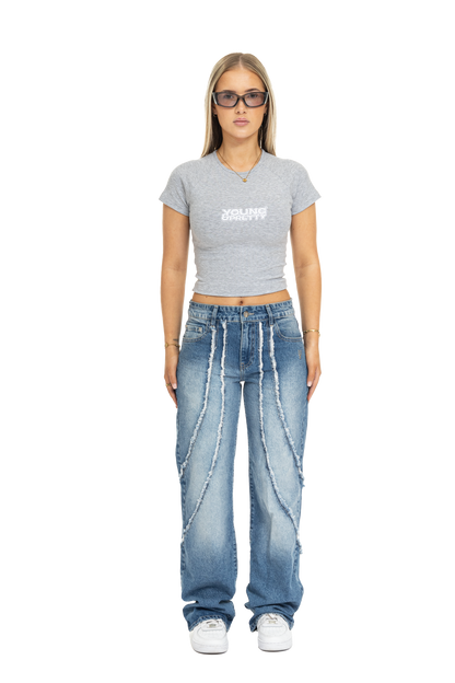 MÍA™ | JEANS AZUL DENIM PARA MUJER
