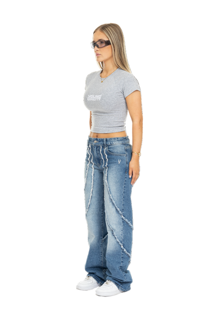 MÍA™ | JEANS AZUL DENIM PARA MUJER