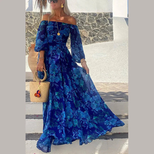 vestido cielo - sofisticacion bajo el sol