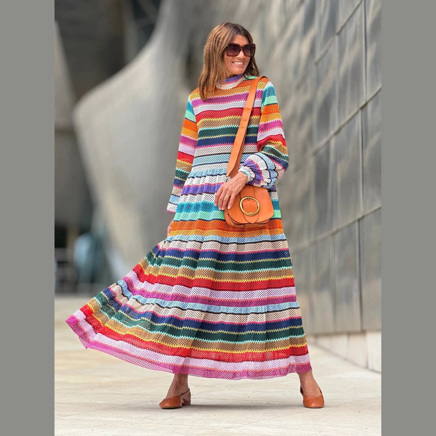 vestido isabella - una explosion de color y estilo