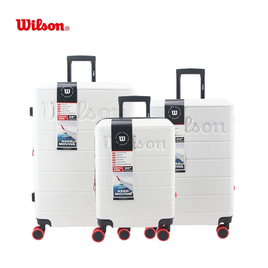 SET VALIJAS ABS BLANCO 20"24"28" WLS