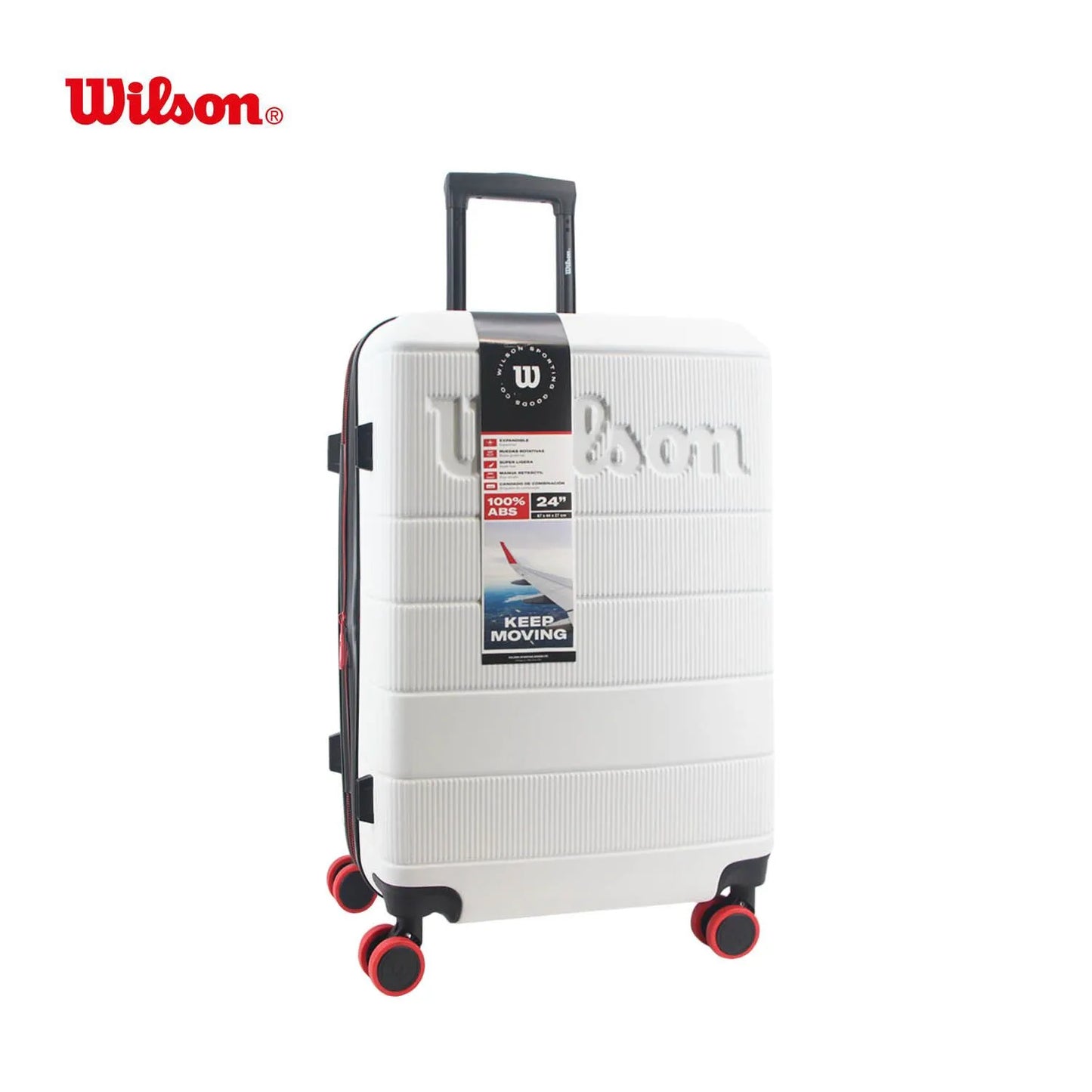 SET VALIJAS ABS BLANCO 20"24"28" WLS