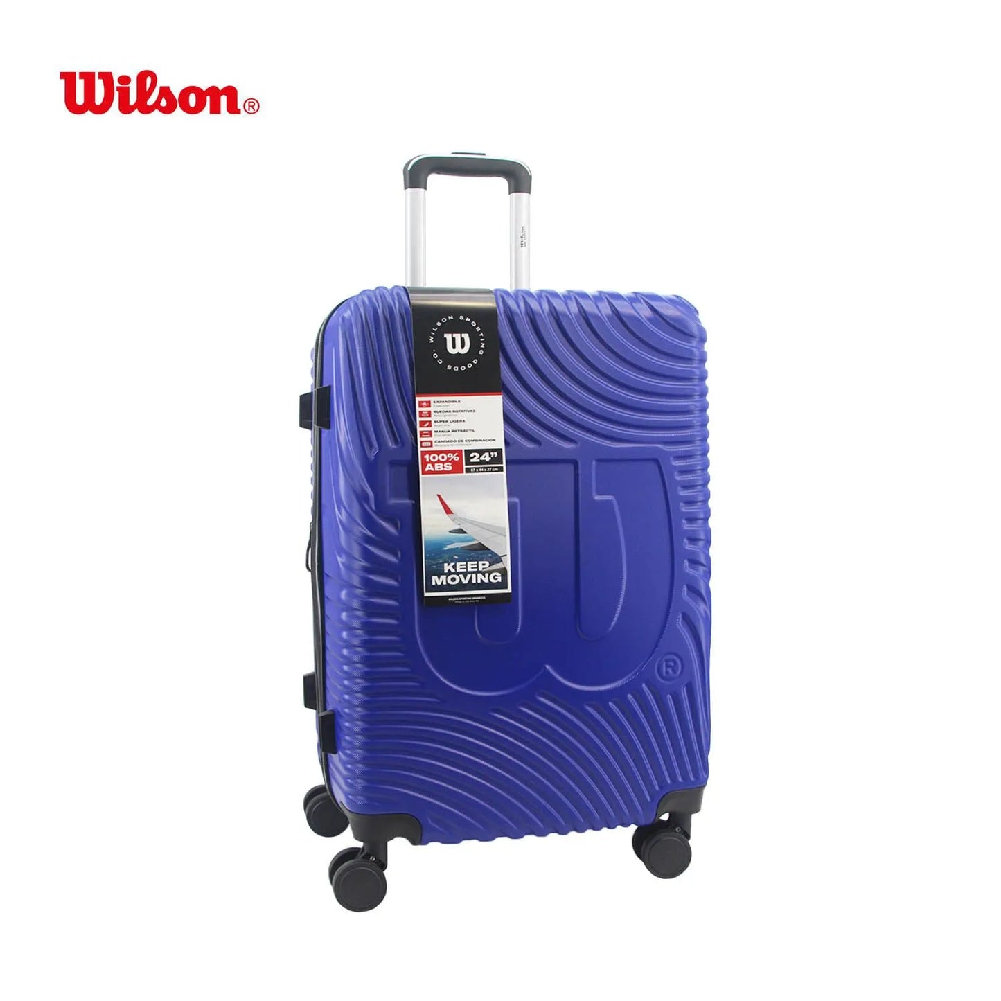 SET VALIJAS ABS AZUL 20"24"28" WLS