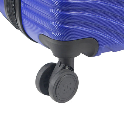 SET VALIJAS ABS AZUL 20"24"28" WLS