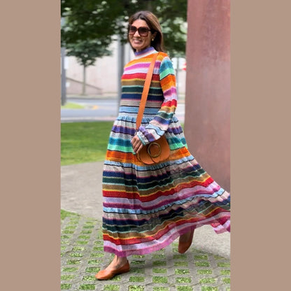 vestido isabella - una explosion de color y estilo