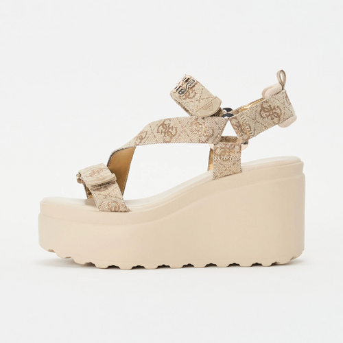 Sandalias de Cuña Guees - Permite un ajuste rápido, fácil y seguro.