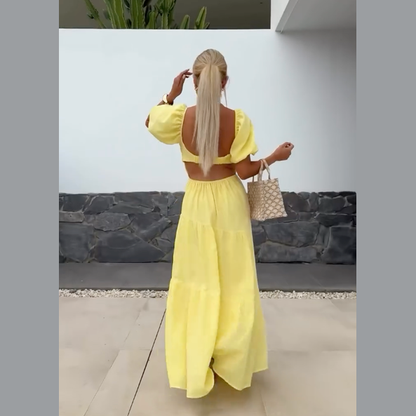 Vestido Daiky - Silueta Maxi, un Vuelo de Estilo