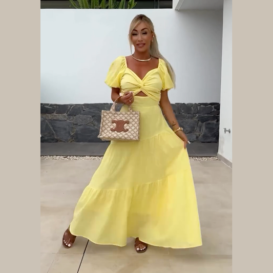 Vestido Daiky - Silueta Maxi, un Vuelo de Estilo