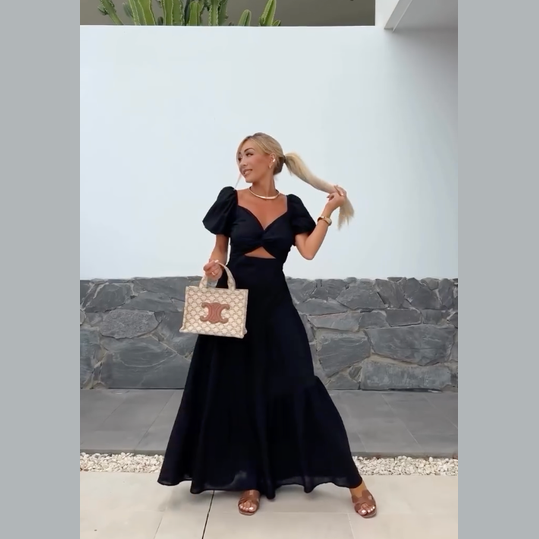 Vestido Daiky - Silueta Maxi, un Vuelo de Estilo