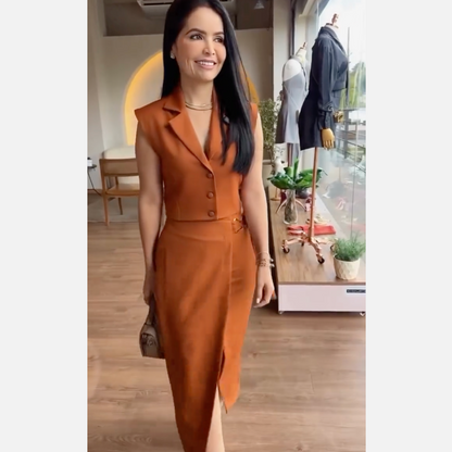 Vestido Dani - Corte impecable y un detalle que marca la diferencia