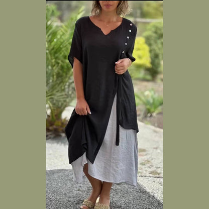 Vestido Ligero de Verano Felina™: ¡Elegancia Atemporal para tus Días Soleados! ✨