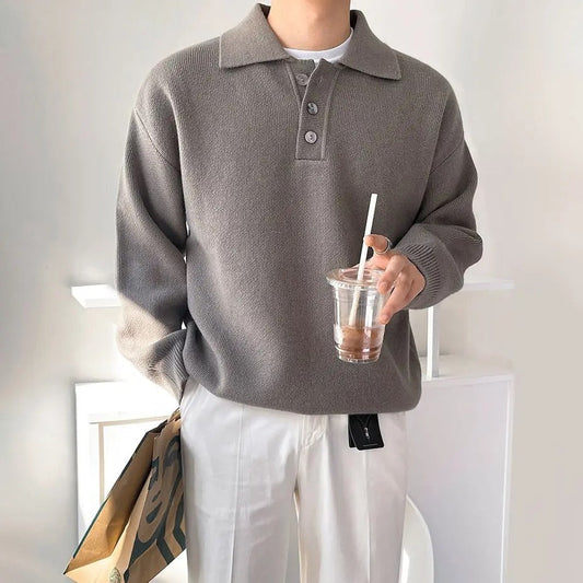 MENSWEAR GREY-SWEATER