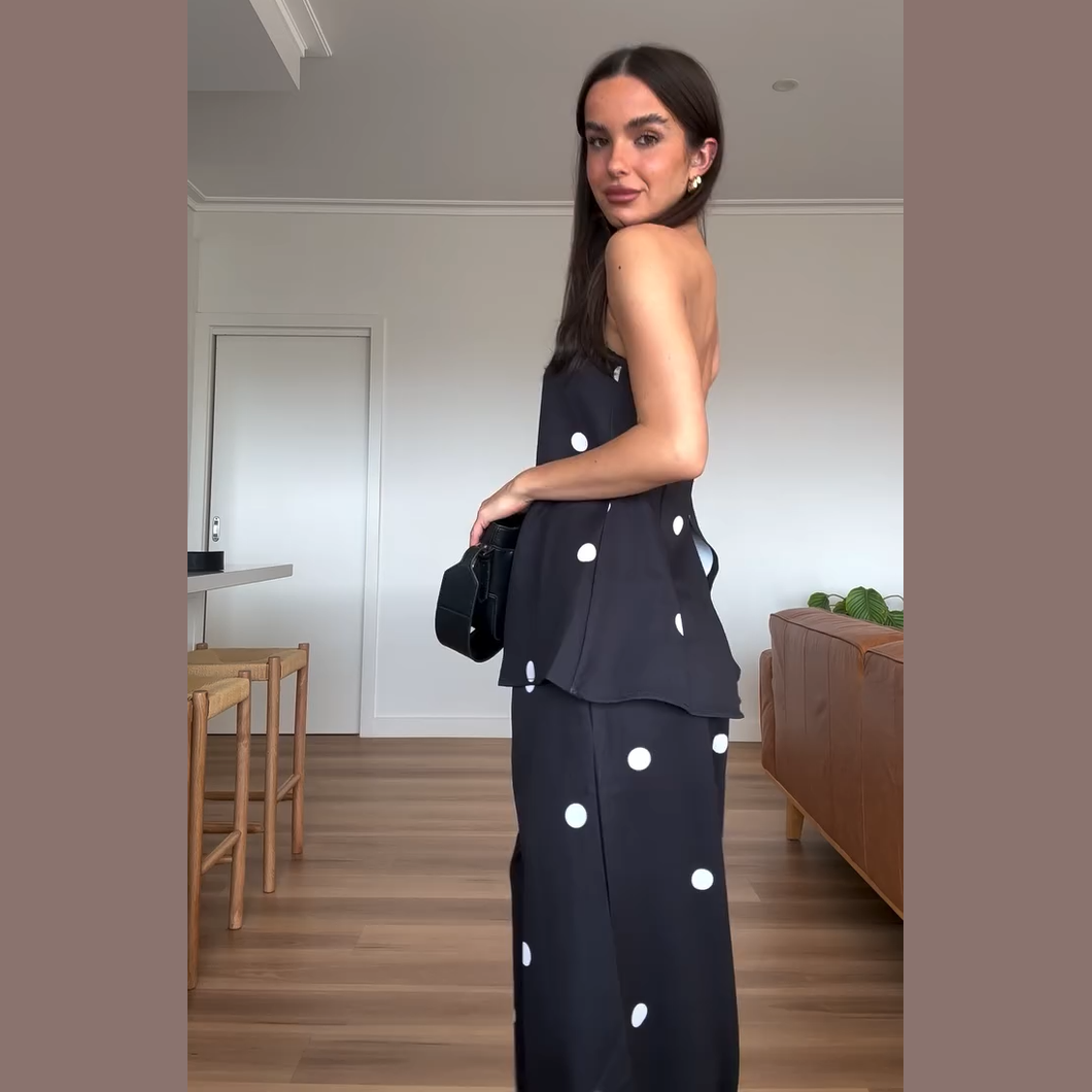 conjunto elvira - elegancia con un toque divertido