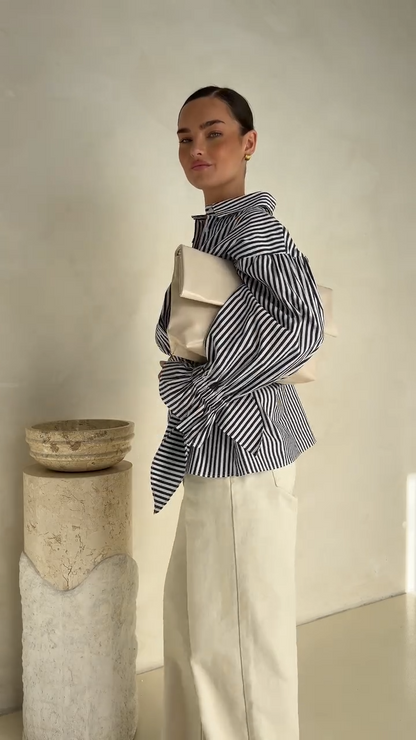 Emma Camisa de rayas que transforma cualquier look